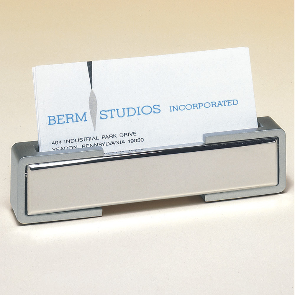 Silver Plated Business Card Holder Awards for Less